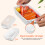 Rectangular Bakeware Ceramic White 1pcs For Roasting Supply 7