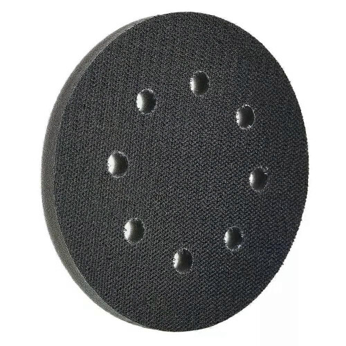 8 Holes Soft Sponge Interface Pad 5Inch 125mm Loop Hook Sanding Pads Backing Plate Sander Polishing 1