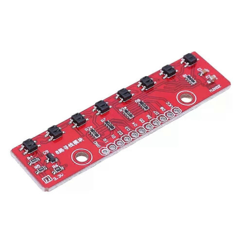 8 Channel IR Tracking Sensor Module 33V-5V Line Follower Infrared Detection Sensor 8Bit PCB DIY Detector 2