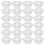 Clear Plastic Party Bowl Soup Bowls Transparent 100pcs 11