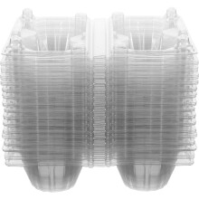 Plastic Egg Tray Egg Container Transparent 50pcs