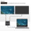 Interruttore bidirezionale HDMI 4K 2x1 splitter 5.1Gbps 8