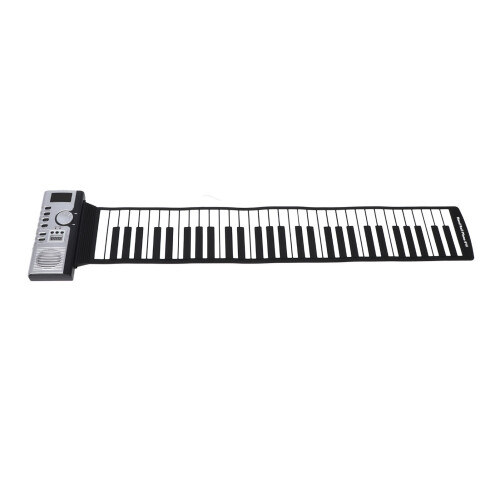 61 Key Roll Up Piano Keyboard Portable Silicone 2