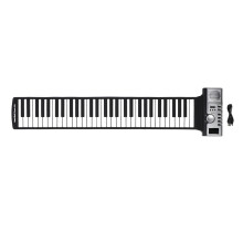 61 Key Roll Up Piano Keyboard Portable Silicone