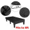 8Ft Billiard Pool Table Cover with Drawstring Durable Waterproof Table Cover for Rectangle Table Black 2