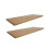 2 Pcs Bamboo Frame Wooden Storage 1