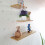 2 Pcs Bamboo Frame Wooden Storage 9