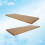 2 Pcs Bamboo Frame Wooden Storage 6