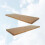 2 Pcs Bamboo Frame Wooden Storage 7