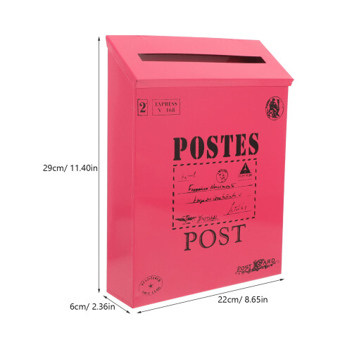 Boîte Rosé Murale Grande Capacité Pour Usage Décoratif 1