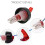 A84E-6 Pcs Bec verseur doseur en plastique pour liqueur 5