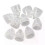 6mm High Transparency Domes Earplug Single Layer Washable Silicone Anti Static Silicone Domes Earplug 3