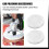 ABBO-Car Van Valeting Polermaskin Buffer Lammull Polering Pad 6 tum 4