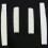 ABHT-4 Sets mit 8 Stück 6-saitiger Akustikgitarre, Knochenstegsattel und Mutter aus echtem Knochen 5