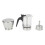 Coffee Moka Pot Visible Body Greca Coffee Maker 6
