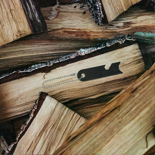 8kpl Outdoor Survival Camping Scraper Flint Pullonavaaja Työkalut Fire Starter Monitoimikaavin 1