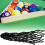6PCS Billiards Net Hollow Thicker Stronger Out Pool Table Pocket Nets For Billiards Trainning 5