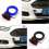ABS Car Styling Trailer Hooks Sticker Decoration Car Auto Rear Front Trailer Simulation Racing Ring 4