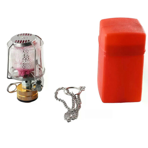 Adjustable Gas Lamp Control Brightness With Precision Valve Adjustment Compact Tent Lantern Lightweight 1