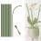 Adjustable Plant Stakes Flexible Plant Stakes Green Flexible Rod Bendable Structure Compatible With 3