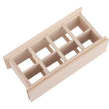 Miniaturiertes Puppenhaus-Bäckerei-Kuchen-Auslage, 15,2 x 7,6 x 4,8 cm