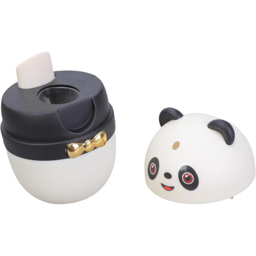 Delicate Panda Tooth Container with User-Friendly Press System, Durable PP Material, Ideal for Homes and Cafés 1