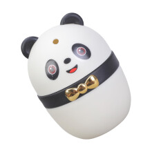 Delicate Panda Tooth Container with User-Friendly Press System, Durable PP Material, Ideal for Homes and Cafés