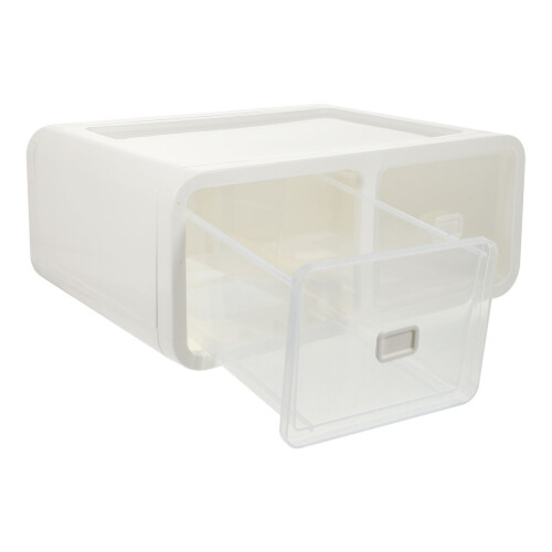 1pc Drawer Type Household Wardrobe Underwear Socks Sorting Storage Box