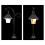 6Pcs Black ABS Mini Street Light Model for Tiny House Decor DIY Scene 11