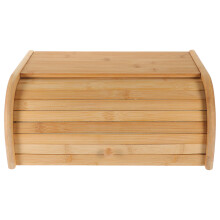 Bread Storage Container Wood Design For Kitchen Use 1pc