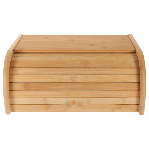 Bread Storage Container Wood Design For Kitchen Use 1pc