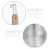 Grease Strainer Kitchen Tool With Silver Stainless Steel 1pcs 8