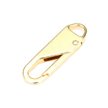 Zipper Replacement Slider, Metal Zipper Repair Pull Tab, Compatible with Standard Size Zippers, Durable and Easy to Install