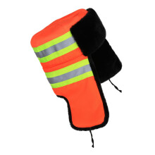 Reflective Winter Hat for Workers - Comfortable, Warm, Durable with Ear Protection for Cold Outdoor Environments and Night Shifts
