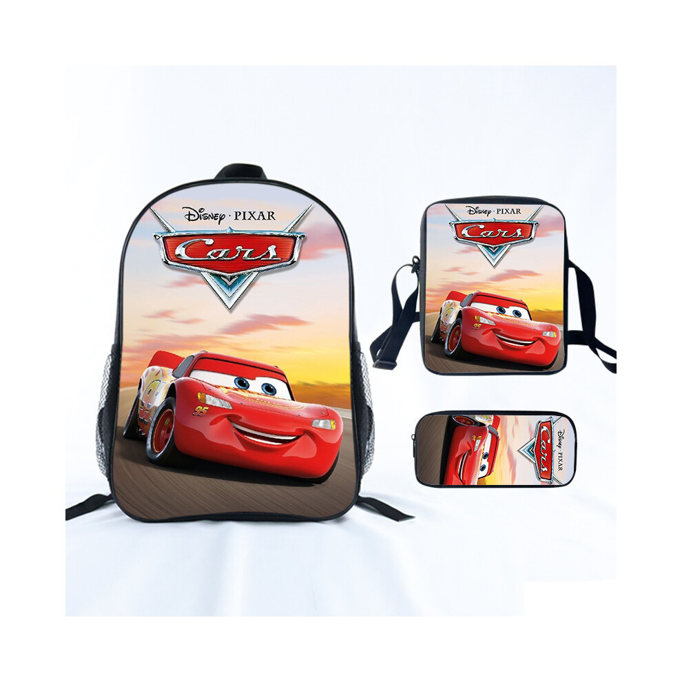 (- Lightning McQueen-8, Crossbody Bag) Lightning McQueen Kids School Backpack for Boys â Lightweight Children's Rucksack, Casual Dual-Shoulder Bag w-image-OPC-PK7SKN6-NEW