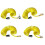 Air Inflator Connector Byte av däck Inflationsslang Pump Förlängningsrör Däck Luftkompressorslang 4
