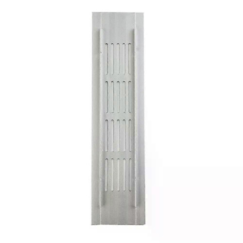 Air Vent Ventilation Grille Grille Cover Multi-size Rectangular Replacement Shoe Cabinets Silver Spare 1