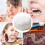 Denture Cleaning Case Travel Case for Braces, Mask Case, Three-Layer Storage Container, White 3