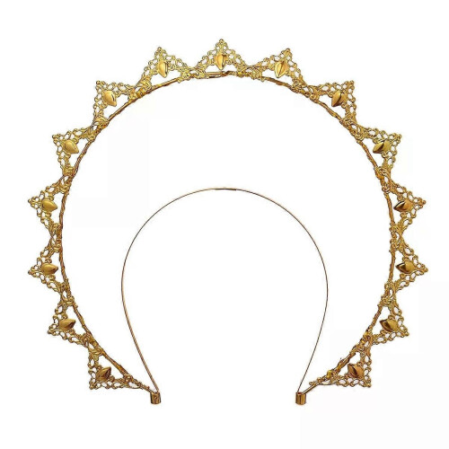 Legering Halo Crown Lolita Headpiece guld 2