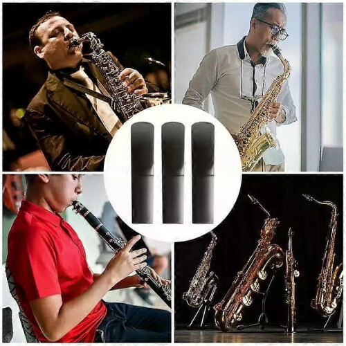 Anches de saxophone alto à coupe précise, 3 anches de saxophone alto en forme de U pour étudiants 2