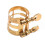 Ligature pour bec de saxophone alto/soprano, professionnelle, compacte 4