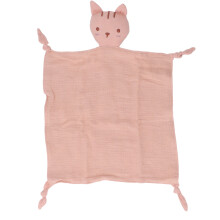 Animal Snuggler Lovey Blanket Cartoon Cat Doll
