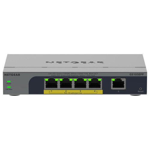 Netgear NETGEAR 5PT GB PLUS SWITCH W/ P