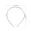 Metal Headwear Headbands Copper Silver 1pcs 2