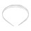 Metal Headwear Headbands Copper Silver 1pcs 1