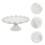 Dessert Holder Ceramic Plate Stand Round 1pack 5
