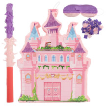 One Set Princess Castle Hanging Pinata For Kids Birthday Party