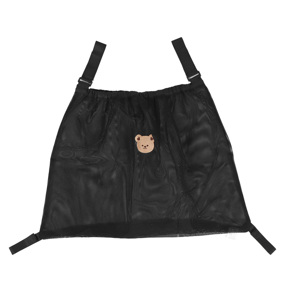 Storage Bag Polyester Fiber Waterproof Black