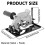 Angle Grinder Bracket Adjustable Angle Grinder Converter Table ToolWoodworking Cutting Base Stand to 5
