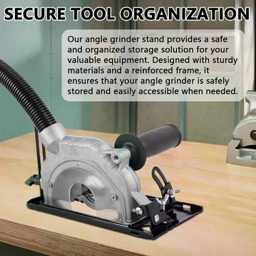 Angle Grinder Bracket Adjustable Angle Grinder Converter Table ToolWoodworking Cutting Base Stand to 2